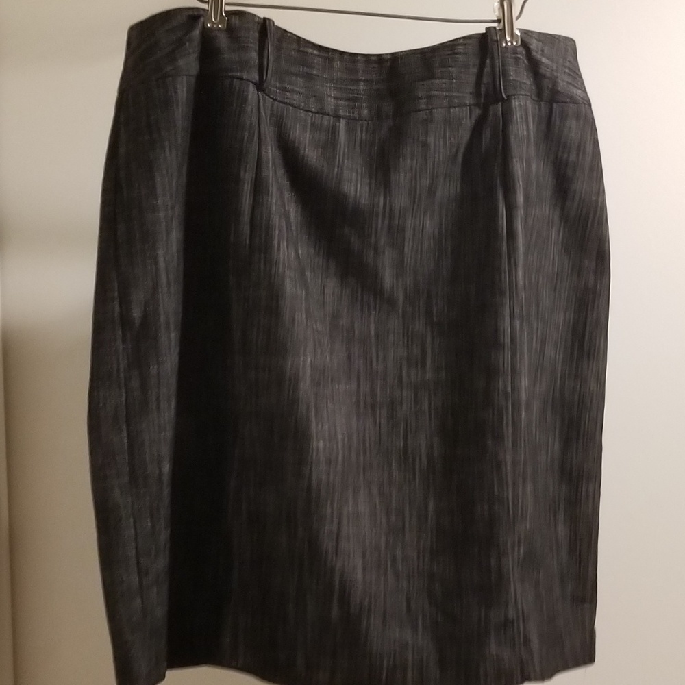 Cato Black Denim Skirt